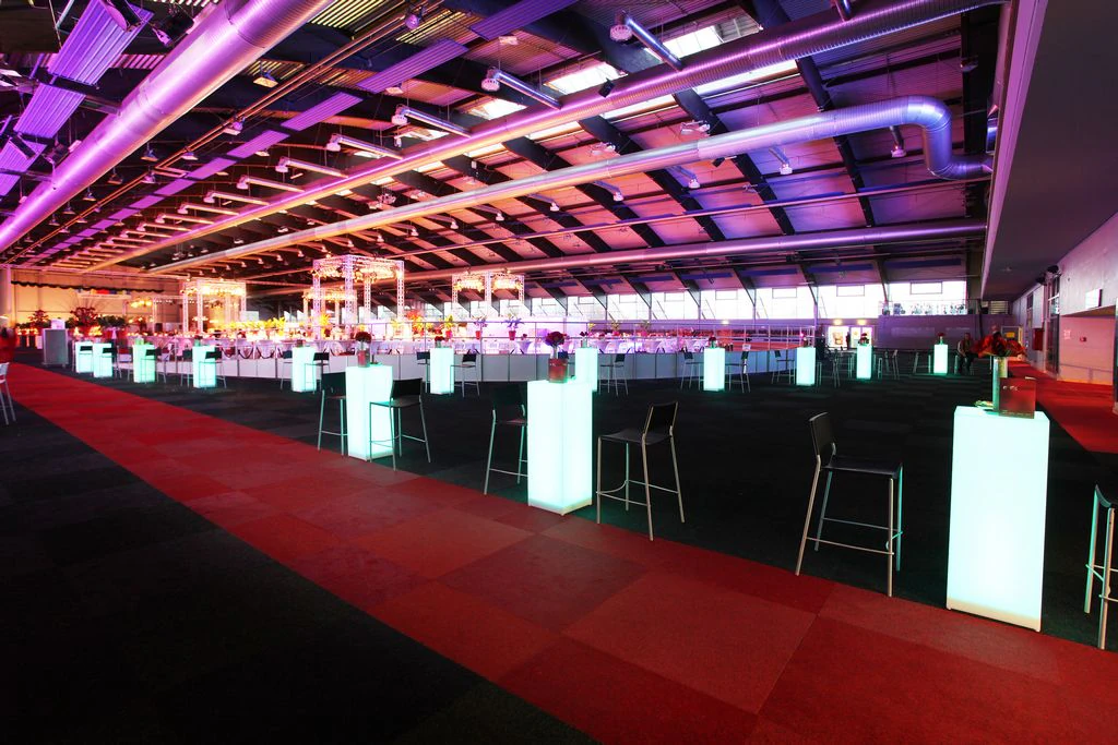 Czerwona płytka dywanowa W100*D100 cm