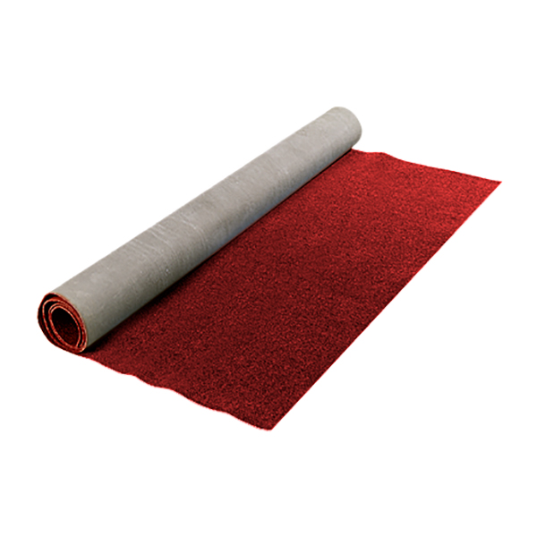 Czerwona wykładzina W2 m (sprzedaż na m²)