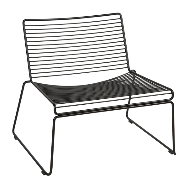 Fotel Hee Lounge czarny W73*D67*H66 SH37 cm