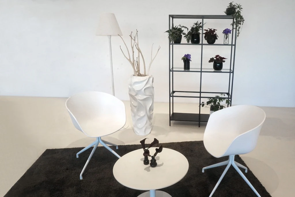 Lampa podłogowa Adegan biała Ø40*H180 cm 230V/24W