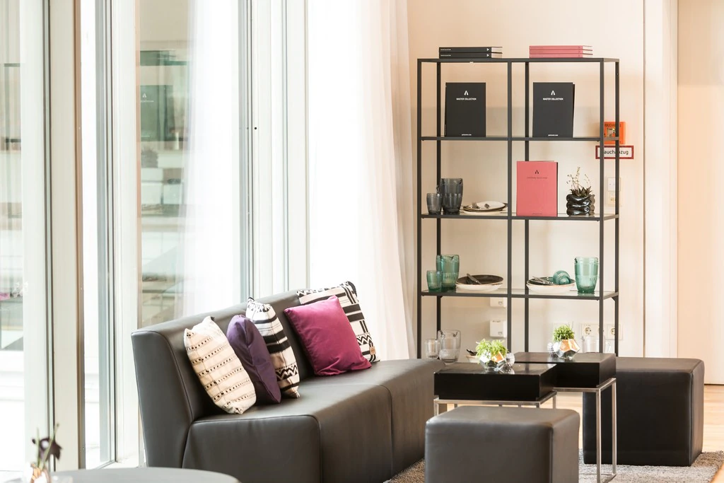 Lounge-cube Barbados czarny W45×D45×H41 cm SH41 cm