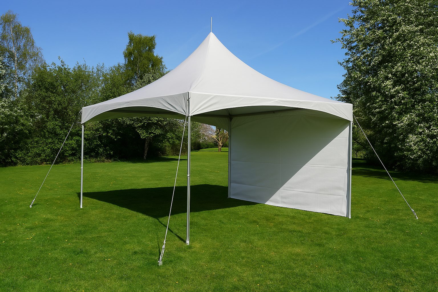 Namiot expresowy 3x3 biały