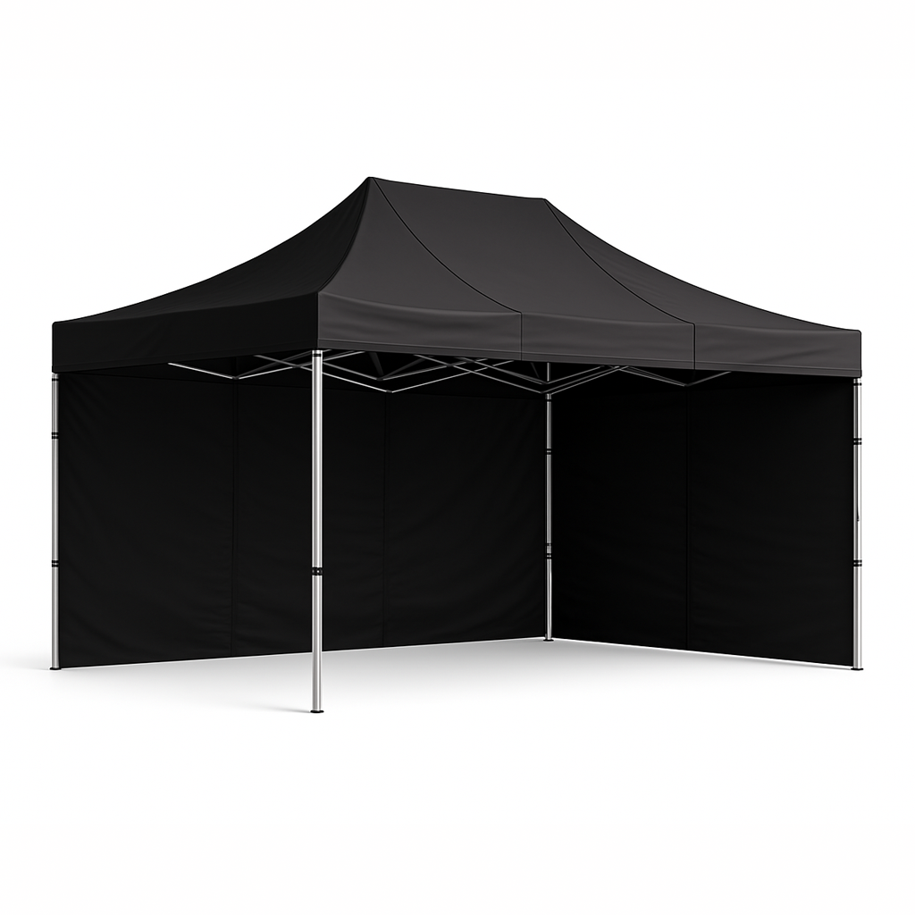 Namiot ekspresowy 3x4,5 czarny