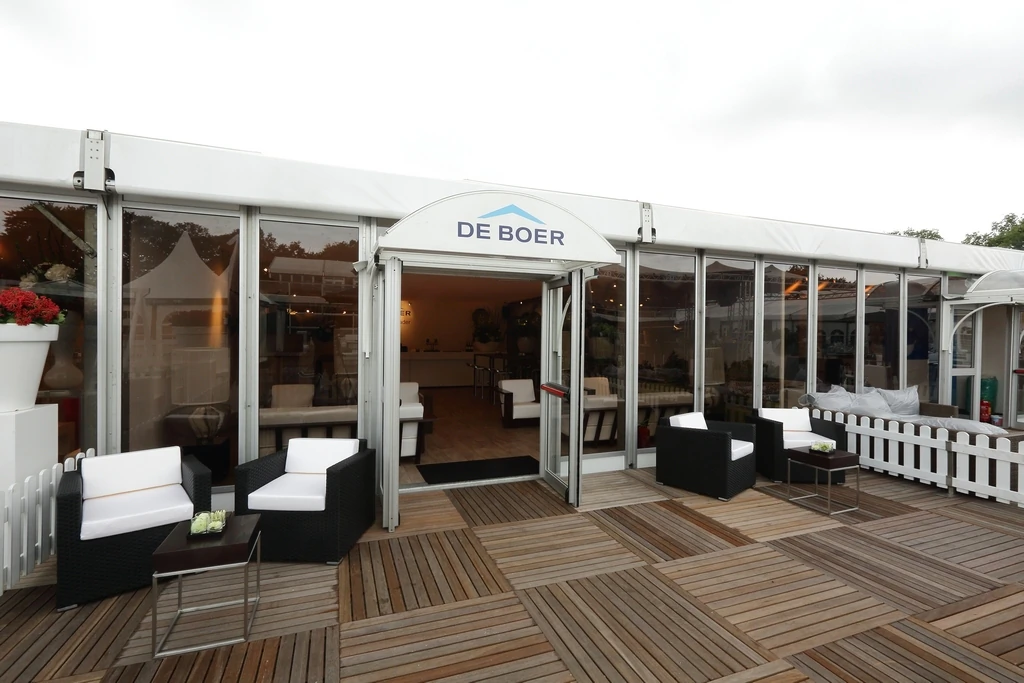 Płytka tarasowa z drewna bankirai W50*D50*H2,5 cm