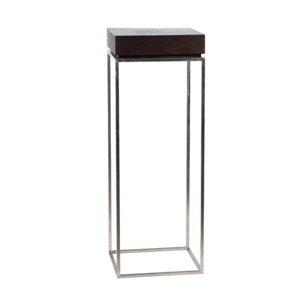 Podstawa Zinzo z masywnego brązowego W40*D40*H110 cm