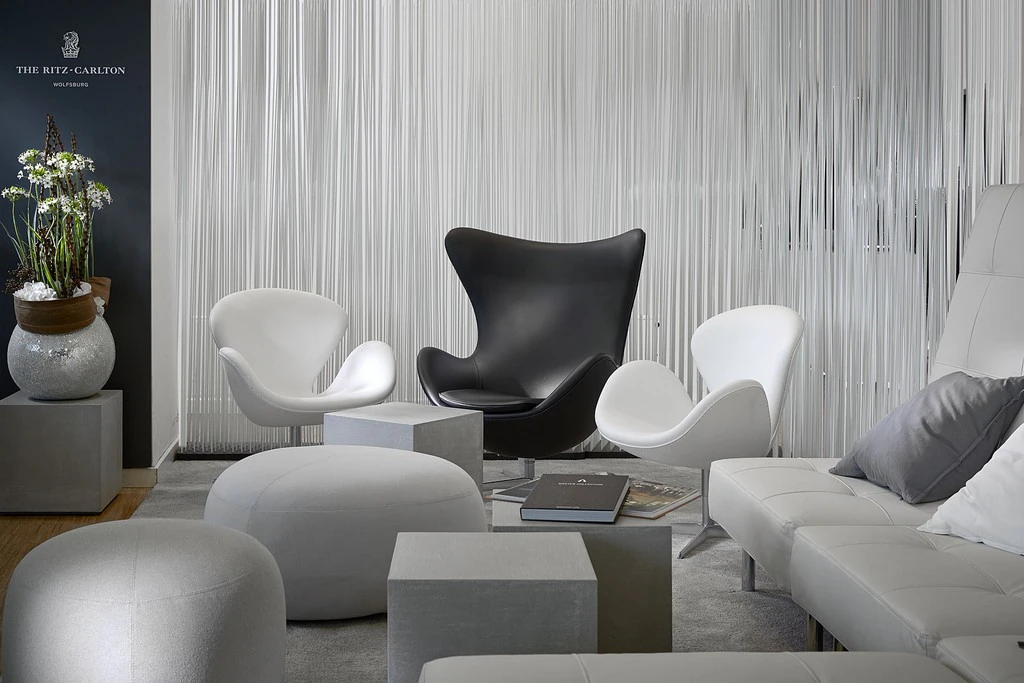 Pufa Kipu 80 jasnoszara Ø80 cm SH40 cm