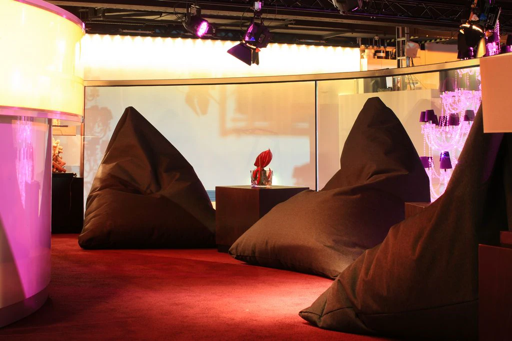 Worek do siedzenia Player antracytowy W90×D120 cm